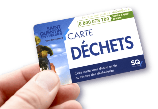 carte DECHETS