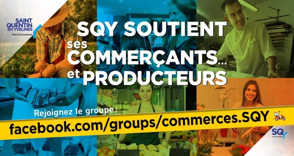 SQY soutient ses commerçants et producteurs