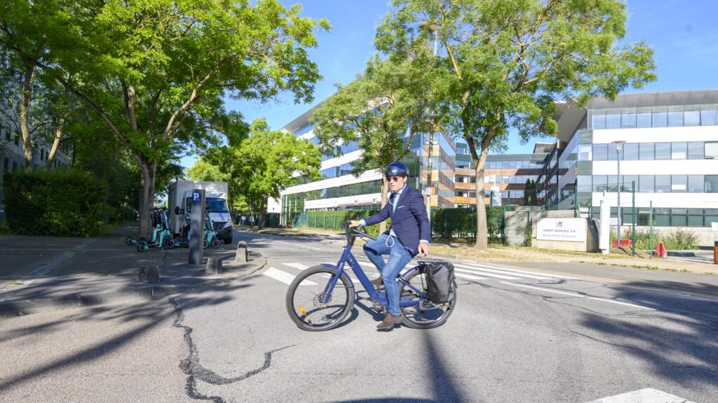 Semaine de la mobilité 2024 45 pratique du vélo et vélotaff à SQY illustration