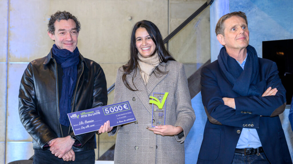 Lilia Hassaine, lauréate du Prix du Livre 2024 « les Visionnaires » 12 Remise prix du livre 2024 les visionnaires