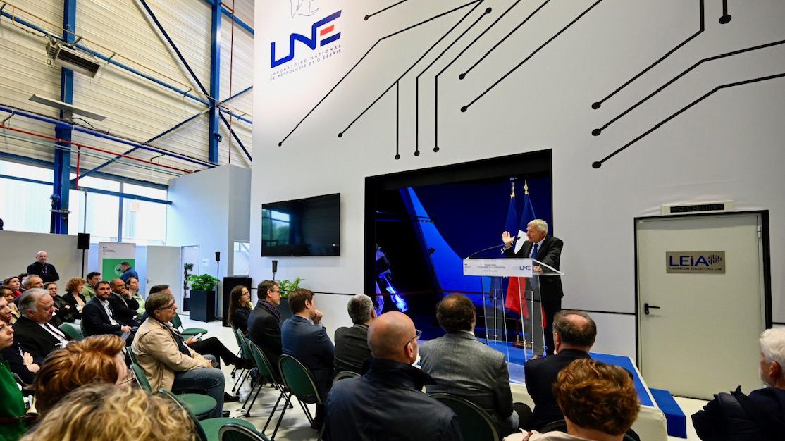 Inauguration laboratoire intelligence artificielle LNE