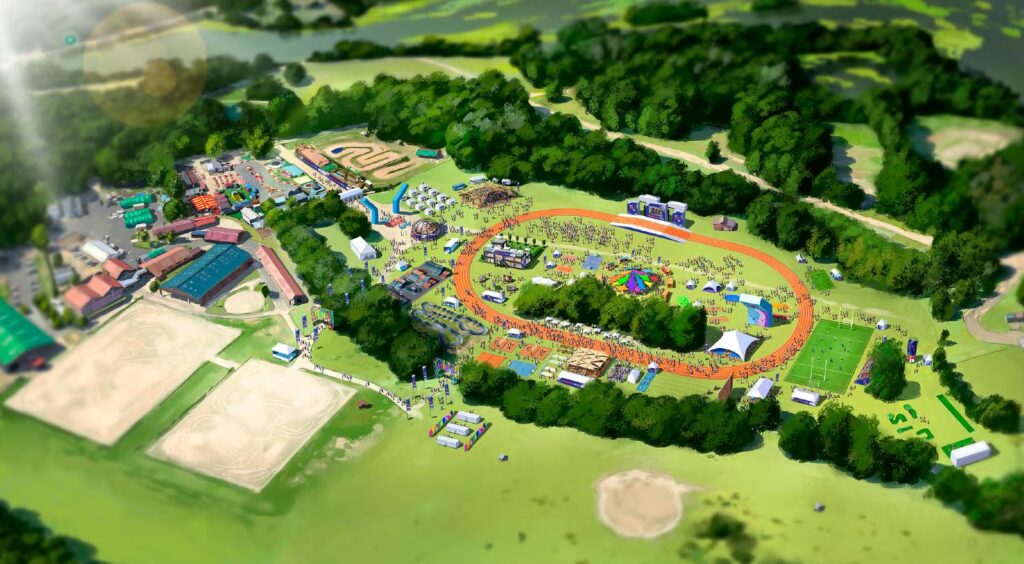 Visuel Fan zone JOP 2024