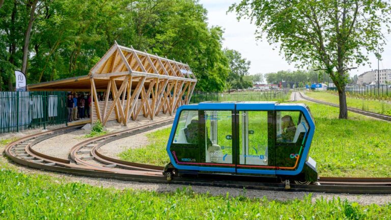 Urbanloop lancement fan zone JOP 2024