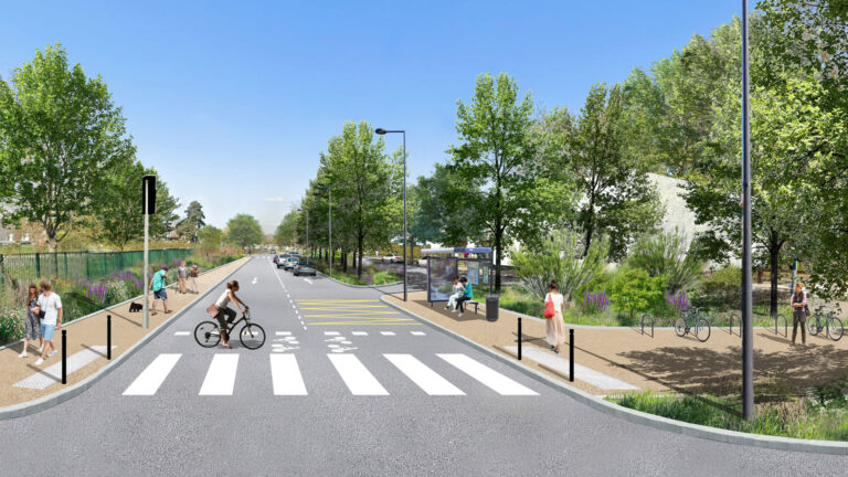 Perspective Boulevard Miserey Maurepas actualité