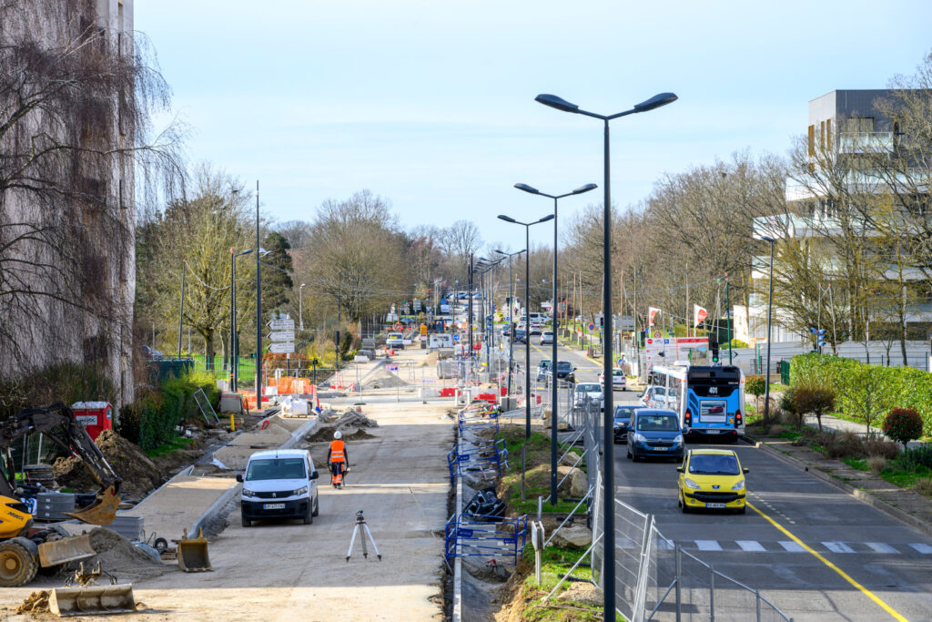 Maurepas : des espaces publics au service du confort des habitants et de la transition écologique 1 Aménagement Boulevard Miserey Maurepas