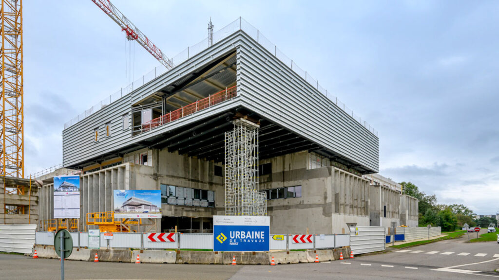 Hôtel de police de SQY : le futur en approche 10 Hôtel de police de SQY travaux Elancourt