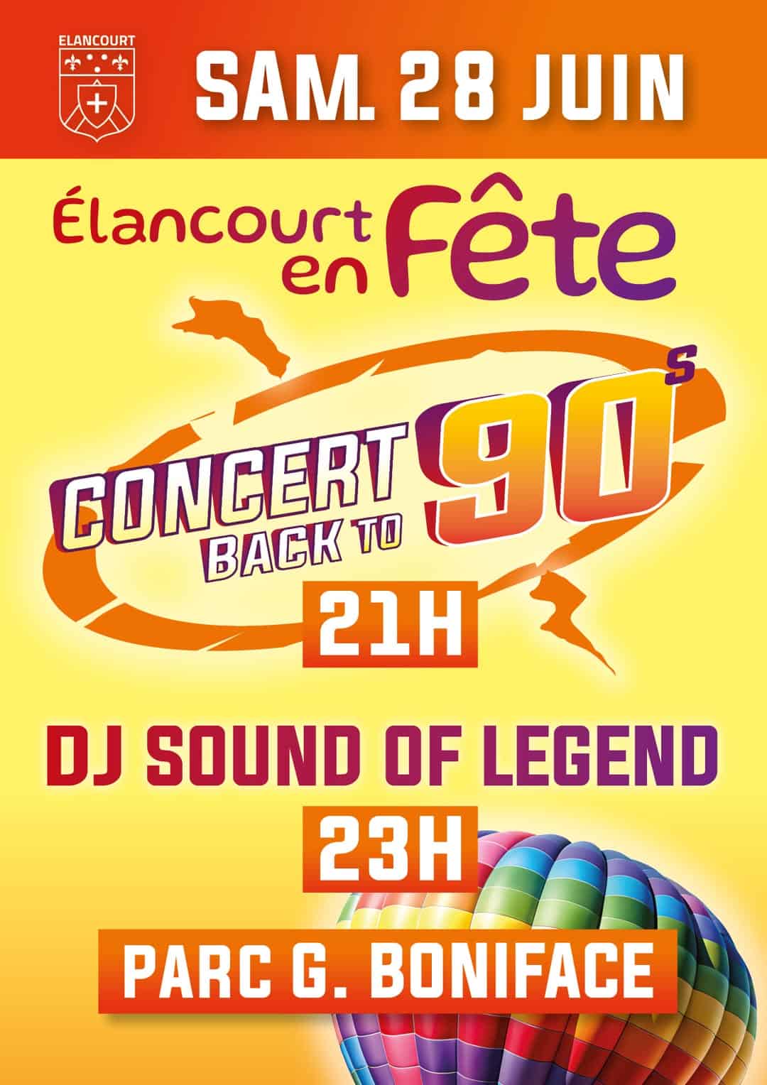 Concert année 90 élancourt