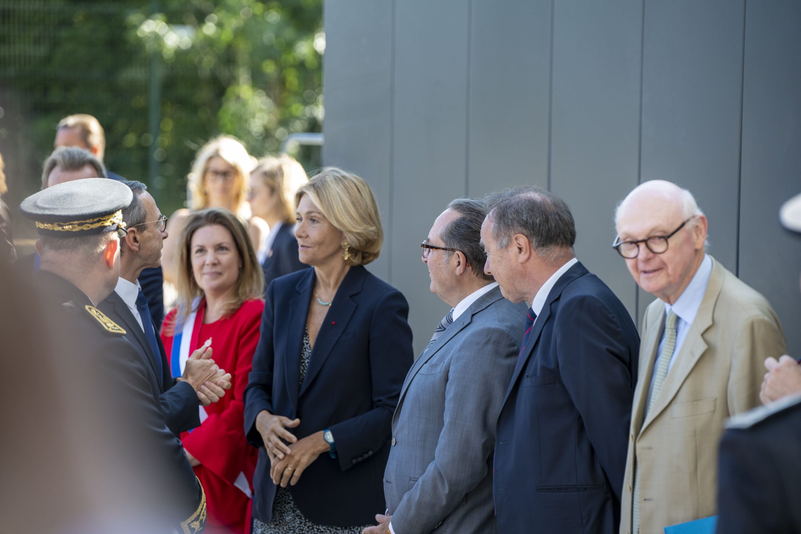 inauguration de l'hôtel de Police de SQY Pecresse