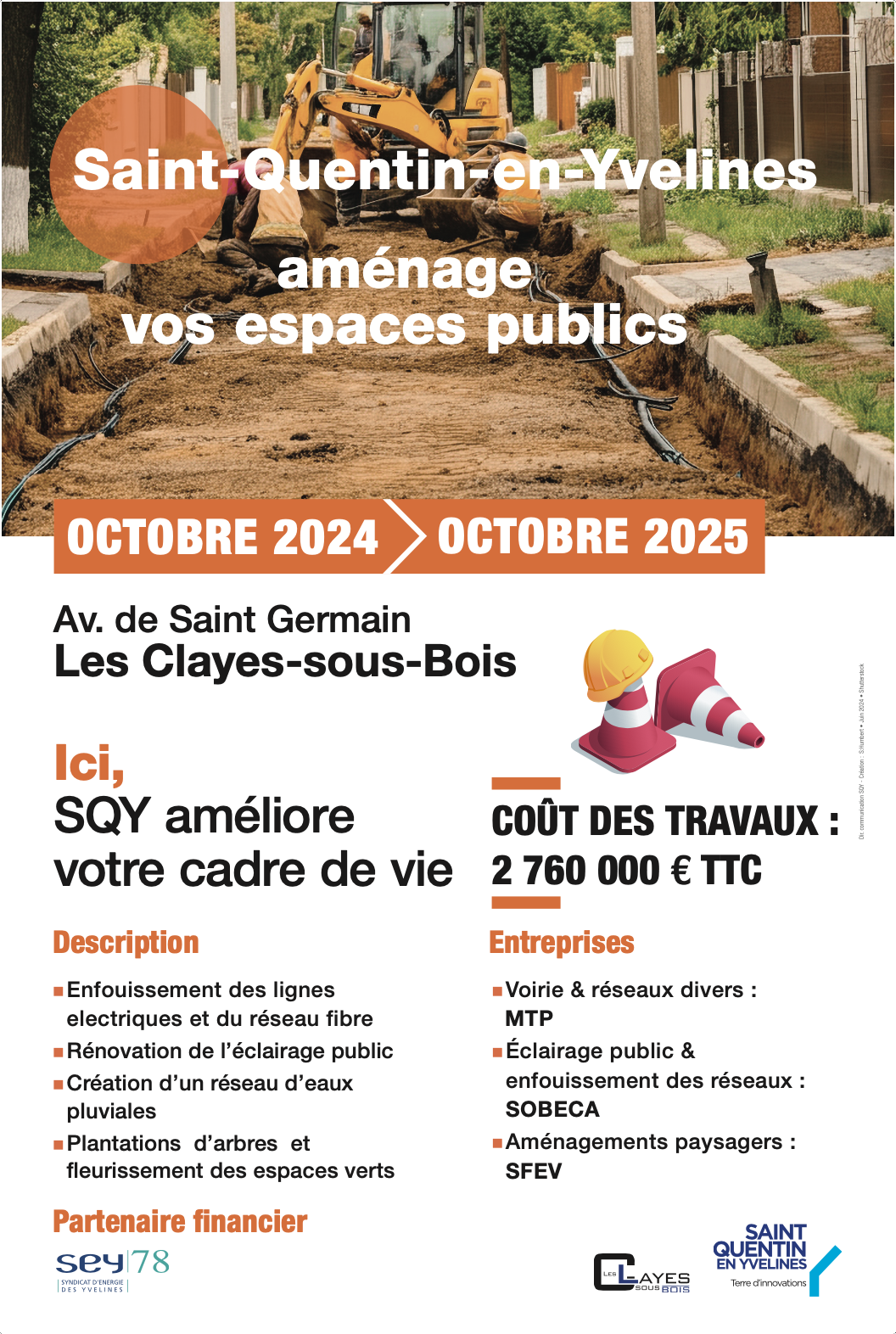 travaux clayes aménagement