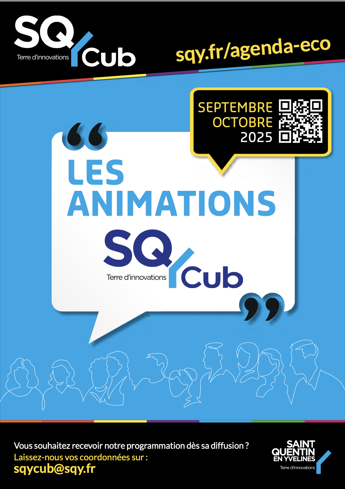 Agenda SQY CUB sept