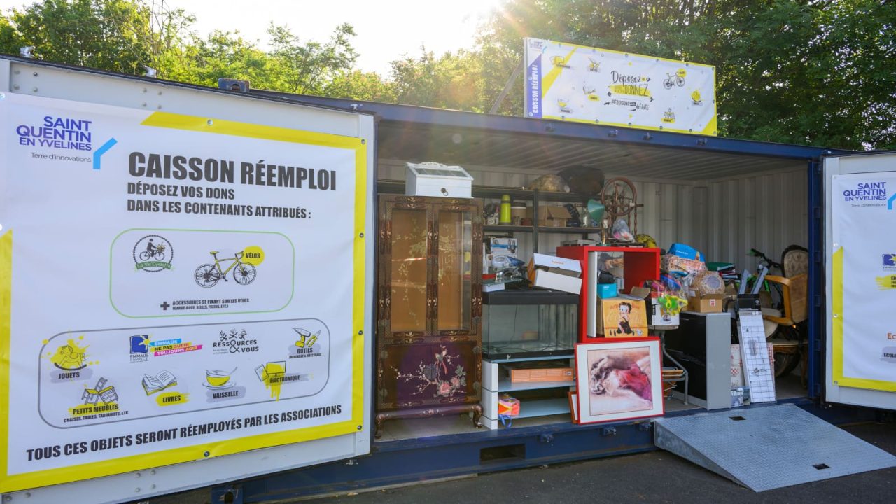 Caisson de réemploi